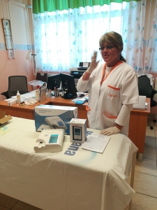 Az átvétel pillanata - Dr. Pószné Dr. Kecseti Szilvia, Nyíregyháza
