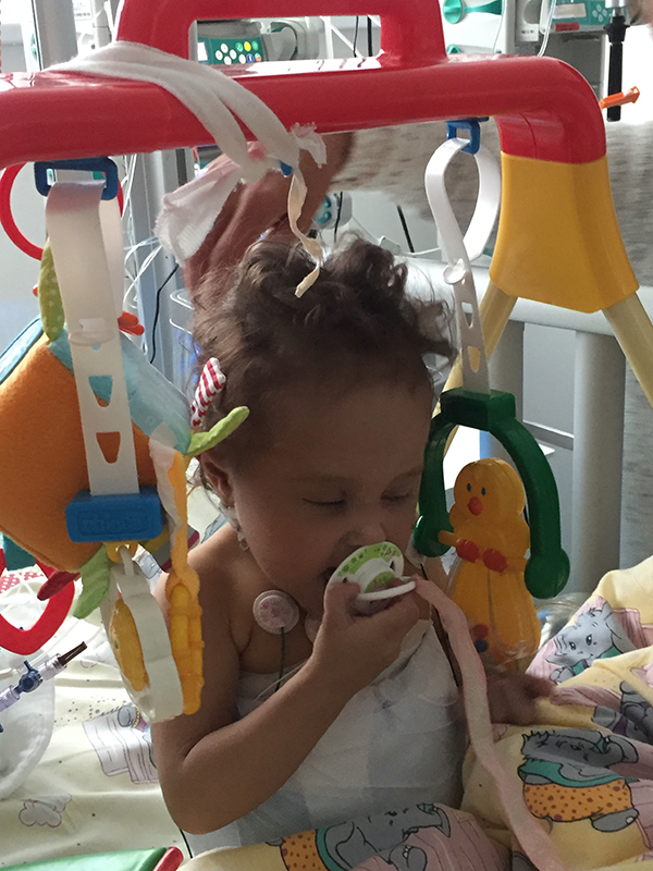 Mira májtranszplantáció - Műtét után az intenzíven