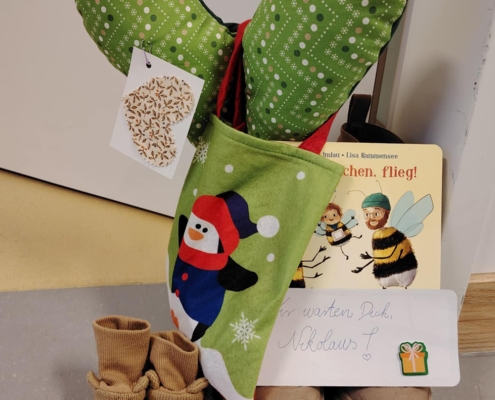 Ronald májtranszplantáció - Anyuval várjuk a télapót