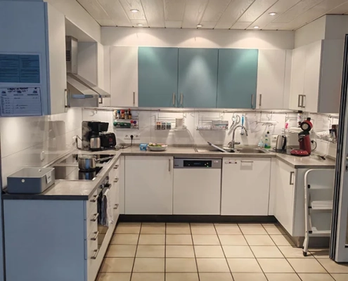 WPE Essen Protonterápiás központ - konyha